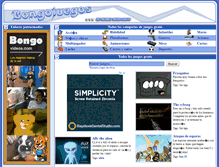 Tablet Screenshot of bongojuegos.com